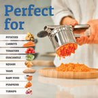 Potato Masher Heavy-Duty Stainless Steel 15oz Capacity