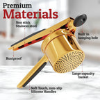 Potato Masher Heavy-Duty Stainless Steel Ergonomic Handle