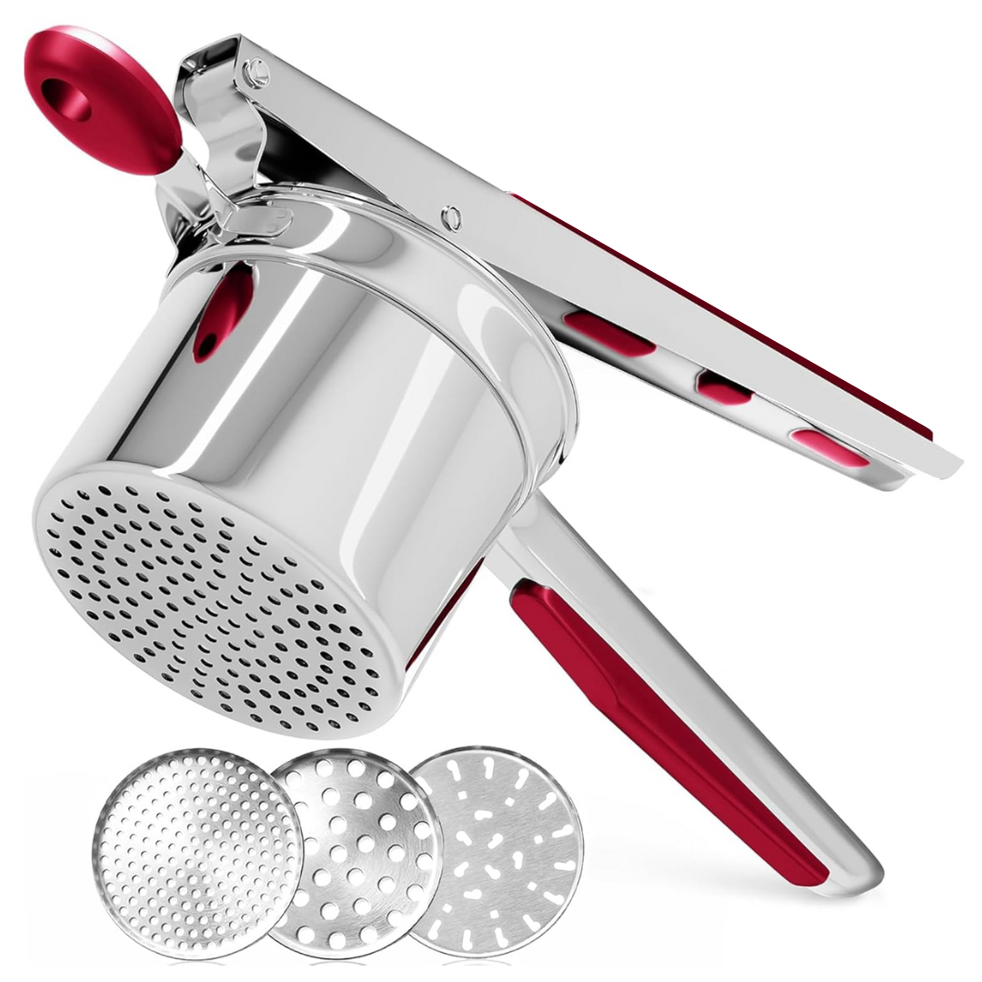 Potato Ricer Stainless Steel Lump-Free 15 Fl Oz