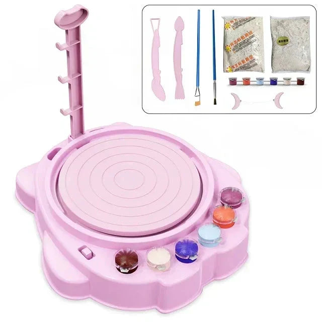 Pottery Wheel Set Electric Kid-Safe Non-Toxic