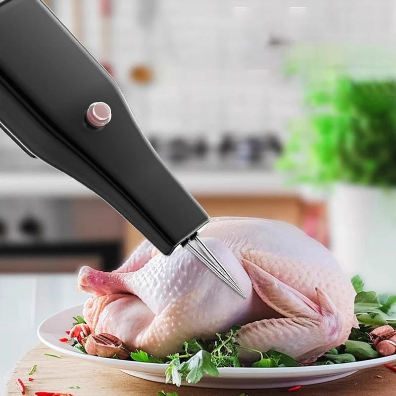 Poultry Plucker Handheld Rotating Rubber Fingers Rechargeable & Mains