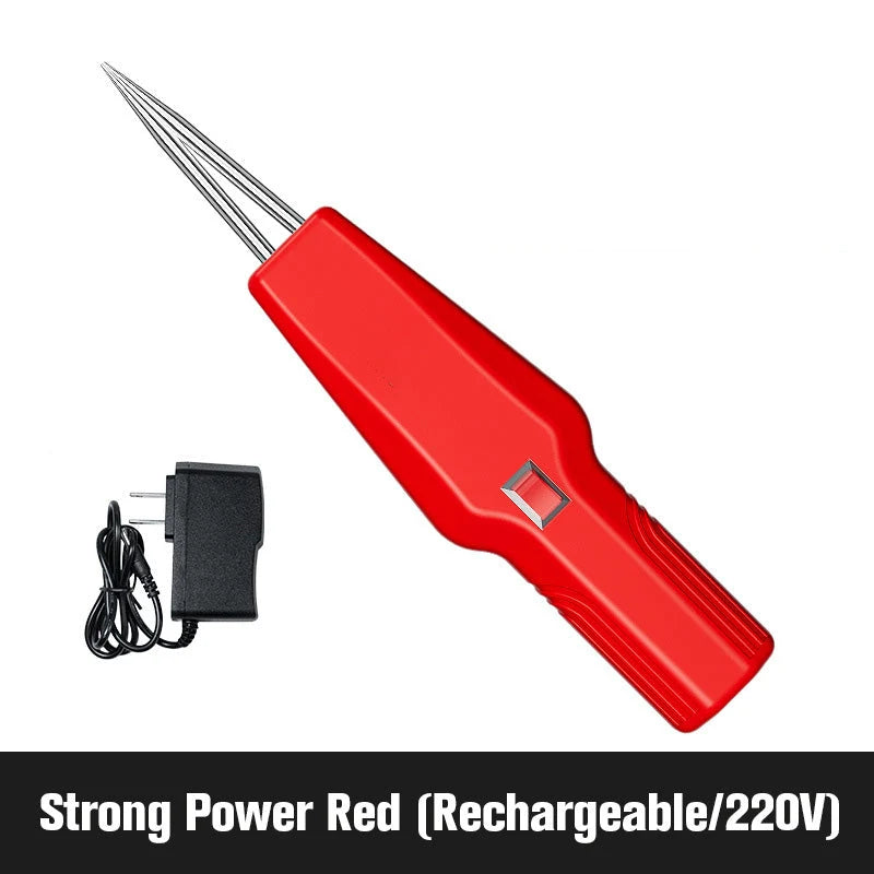 Poultry Plucker Handheld Rotating Rubber Fingers Rechargeable & Mains