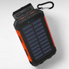 Power Bank 10,000mAh Solar Charging Waterproof