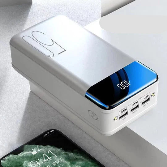 Power Bank 100,000mAh Fast Charging USB-A & USB-C