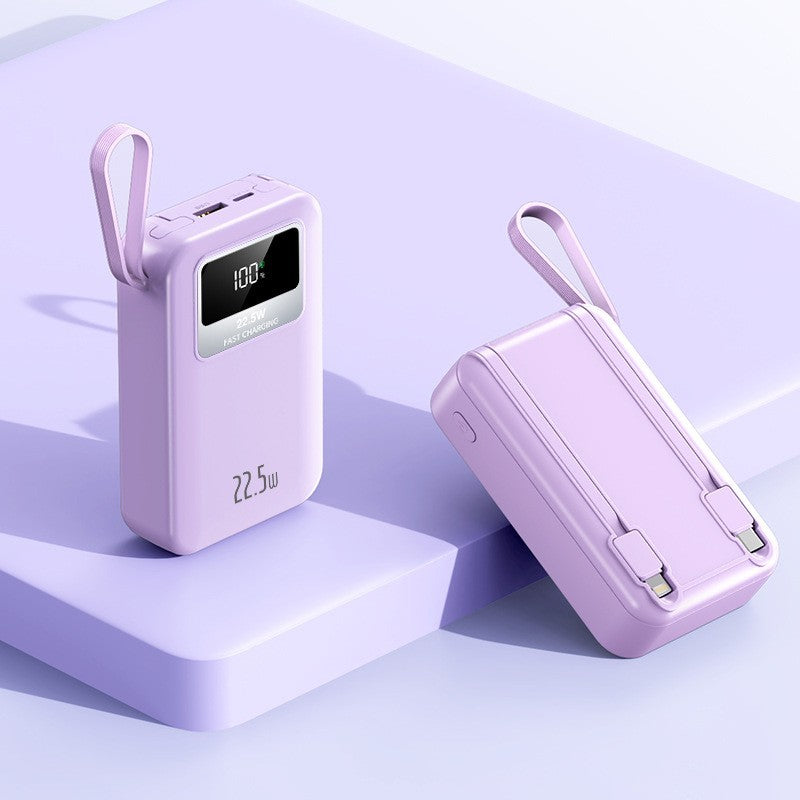 Power Bank 22.5W Fast Charging LED Display