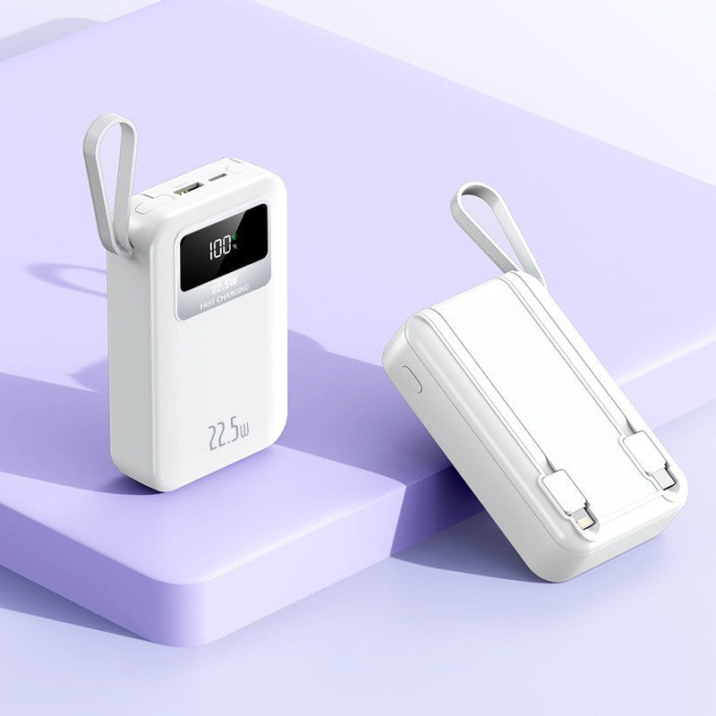 Power Bank 22.5W Fast Charging LED Display