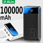 Power Bank 50,000mAh Fast Charging Phones & Laptops