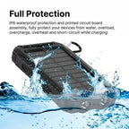 Power Bank 500,000 mAh Solar Dual USB LED