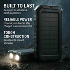 Power Bank 500000mAh Solar Dual USB