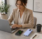 Power Bank Built-In Cables & Smart Charging