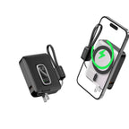 Power Bank Fast Charging 22.5W Built-In Cable