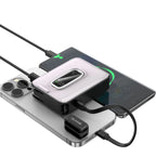Power Bank Fast Charging 22.5W Built-In Cable