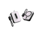 Power Bank Fast Charging 22.5W Built-In Cable