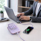 Power Bank Fast Charging Five Ports Compact