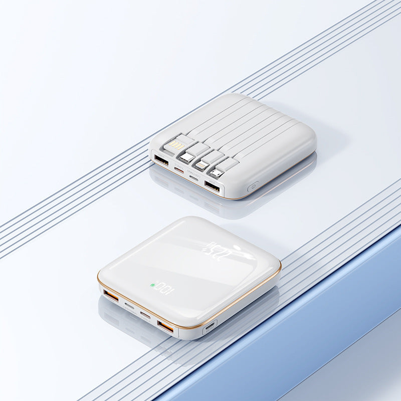 Power Bank Fast Charging Five Ports Compact