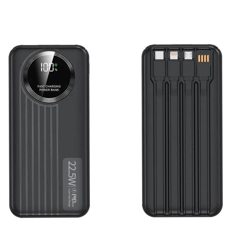 Power Bank High Capacity 22.5W Digital Display