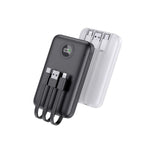 Power Bank High Capacity Integrated Cables & LED Display