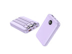 Power Bank High Capacity Integrated Cables & LED Display
