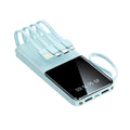 Power Bank Integrated Cables Fast Charging & LCD Display