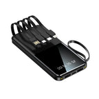 Power Bank Integrated Cables Fast Charging & LCD Display