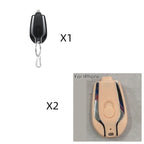Power Bank Keychain Retractable Cable 1500 mAh