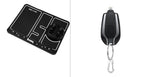 Power Bank Keychain Retractable Cable 1500 mAh