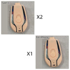 Power Bank Keychain Retractable Cable 1500 mAh