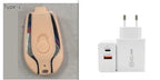 Power Bank Keychain Retractable Cable 1500 mAh