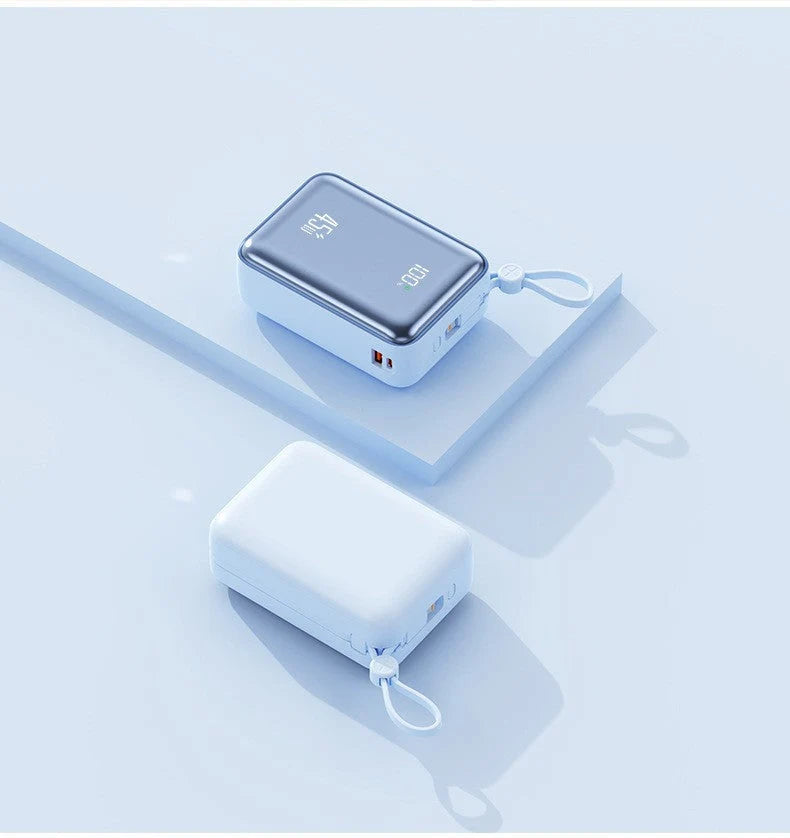 Power Bank LED Display & Smart Charging