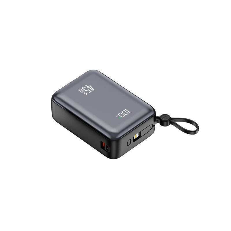 Power Bank LED Display & Smart Charging