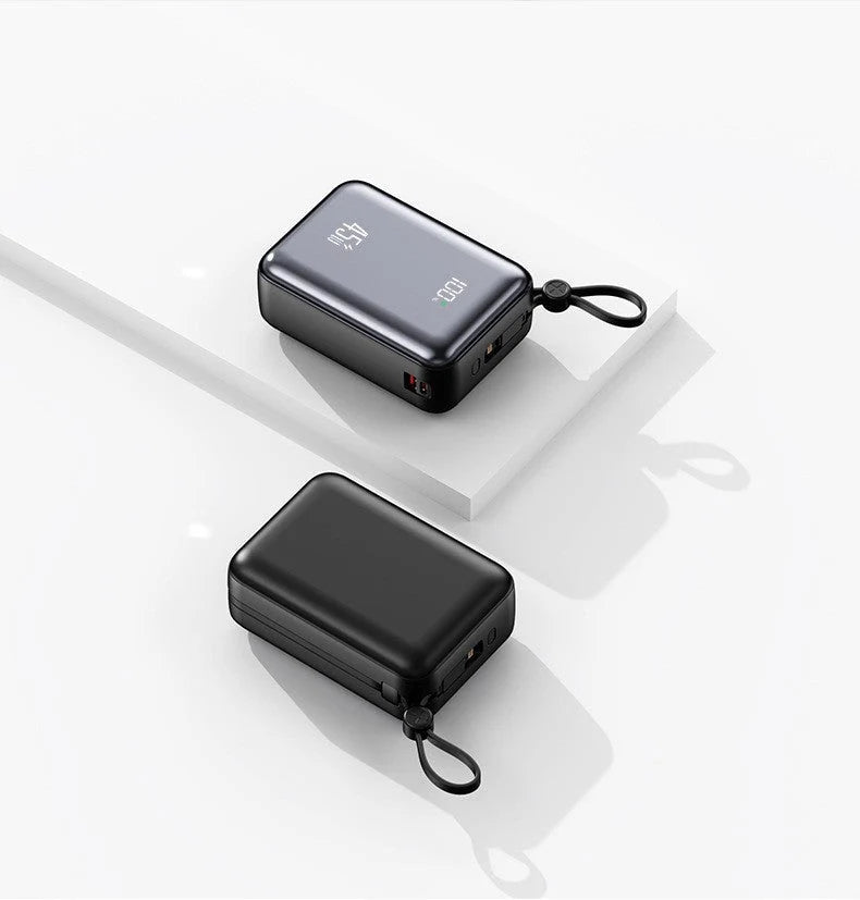 Power Bank LED Display & Smart Charging