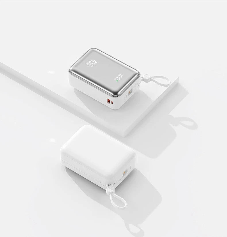 Power Bank LED Display & Smart Charging