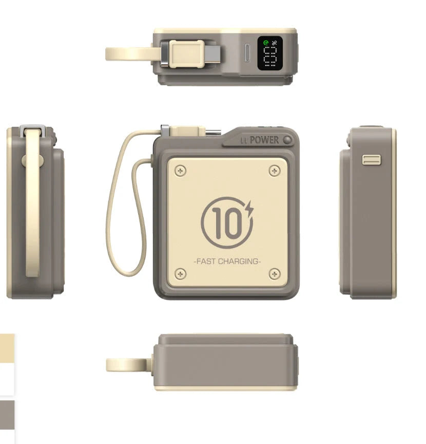 Power Bank Lithium-Ion Fast Charging Digital Display