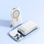 Power Bank Magnetic Wireless Built-In Cables 10000mAh