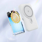 Power Bank Magnetic Wireless Built-In Cables 10000mAh