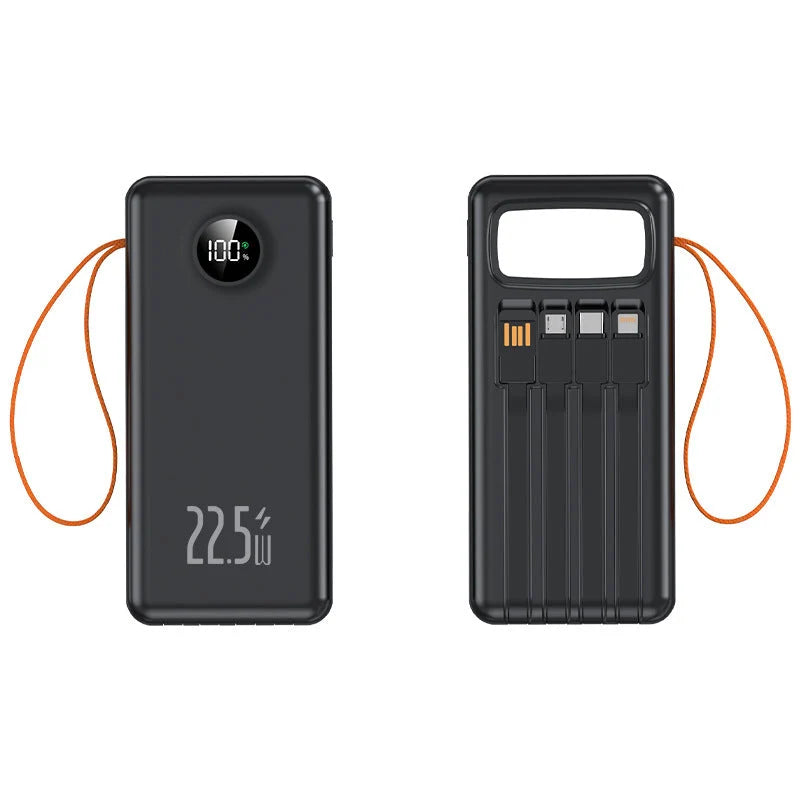 Power Bank Qi Wireless 22.5W Digital Display