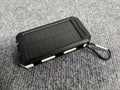 Power Bank Solar Charging Built-In Plug & Dual USB