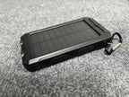 Power Bank Solar Charging Built-In Plug & Dual USB