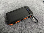 Power Bank Solar Charging Built-In Plug & Dual USB