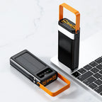 Power Bank Solar Charging Dual USB LED Indicator