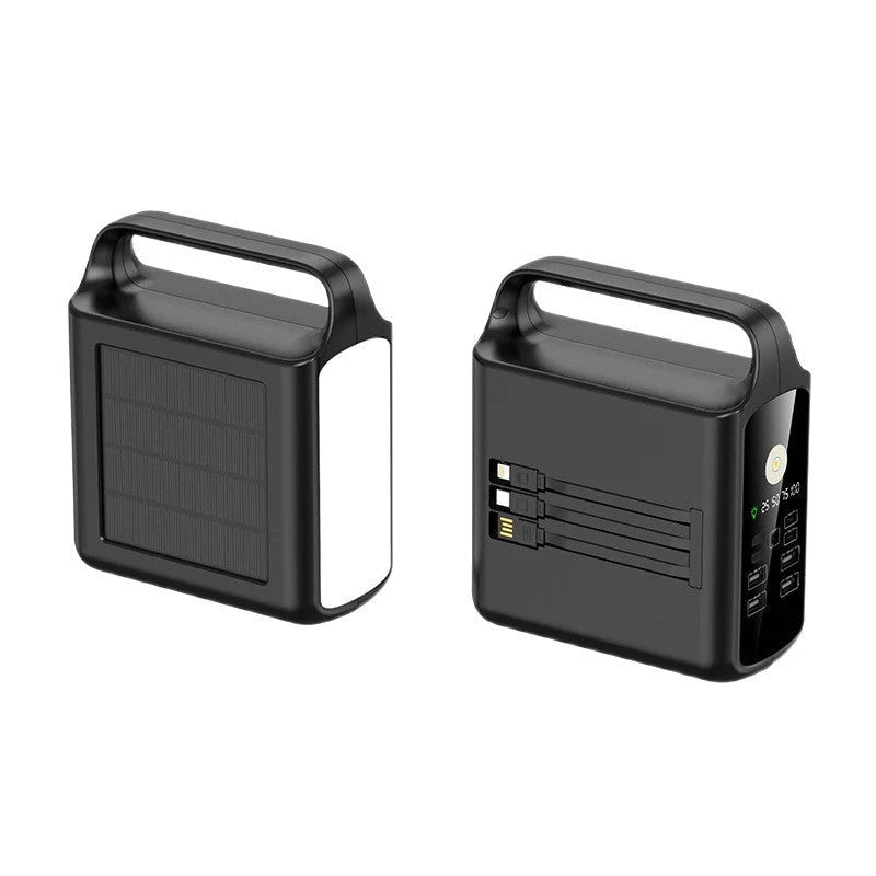 Power Bank Solar Charging & Multi-Device High Capacity