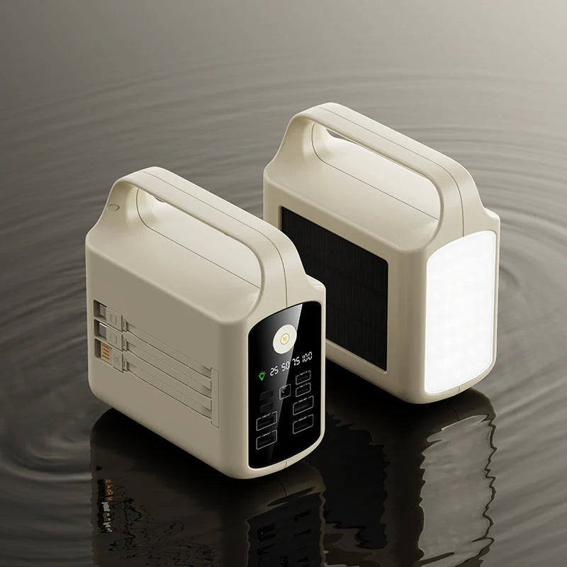 Power Bank Solar Charging & Multi-Device High Capacity