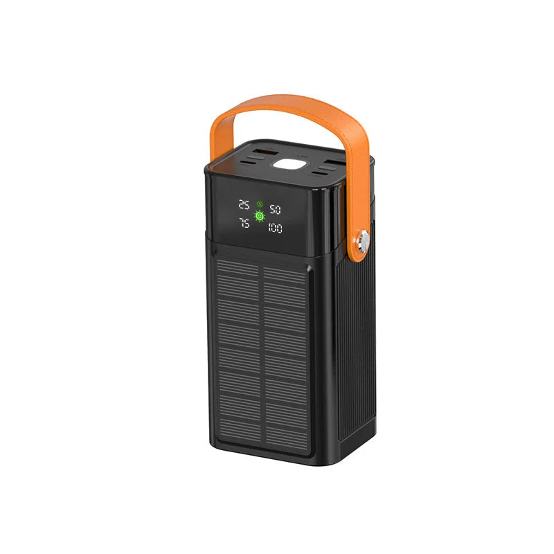 Power Bank Solar LED Display Multiple Ports