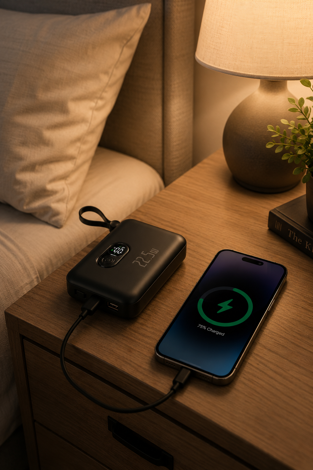 Power Bank USB-C Port & LED Display 30000 mAh
