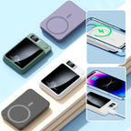 Power Bank Ultra-Thin Wireless & Wired Fast Charging