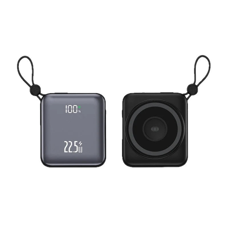 Power Bank Wireless Inductive LED Display & USB Ports