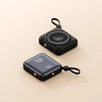 Power Bank Wireless Inductive LED Display & USB Ports