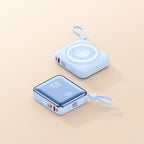 Power Bank Wireless Inductive LED Display & USB Ports