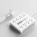 Power Strip 8 AC Outlets 4 USB Surge Protection