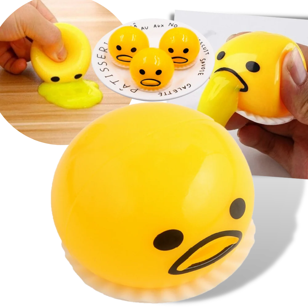 Prank Toy Projectile Goo Retractable Suction Pocket Sized